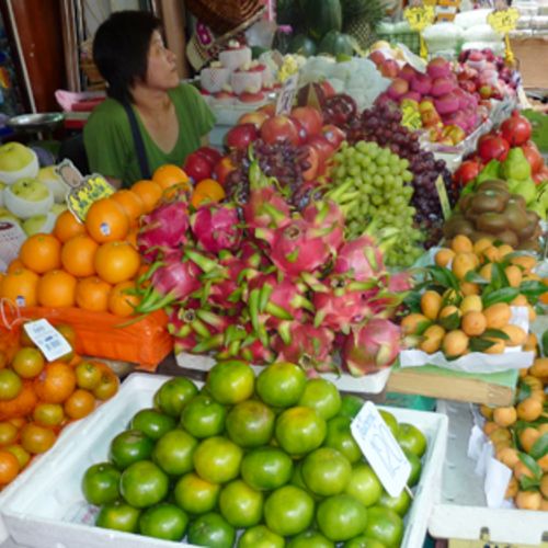 Markt in Thailand